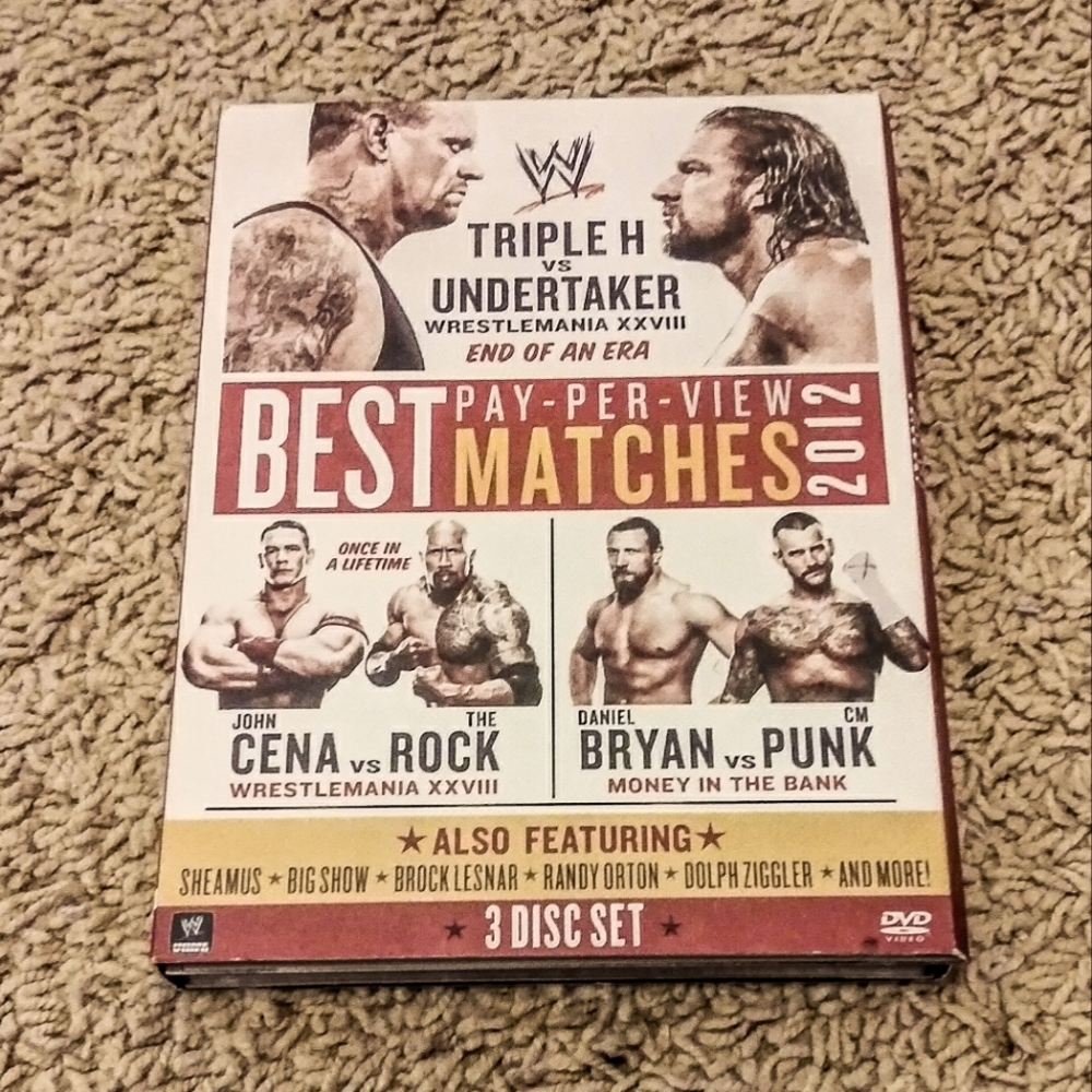 WWE Best PPV Matches of 2012 DVD